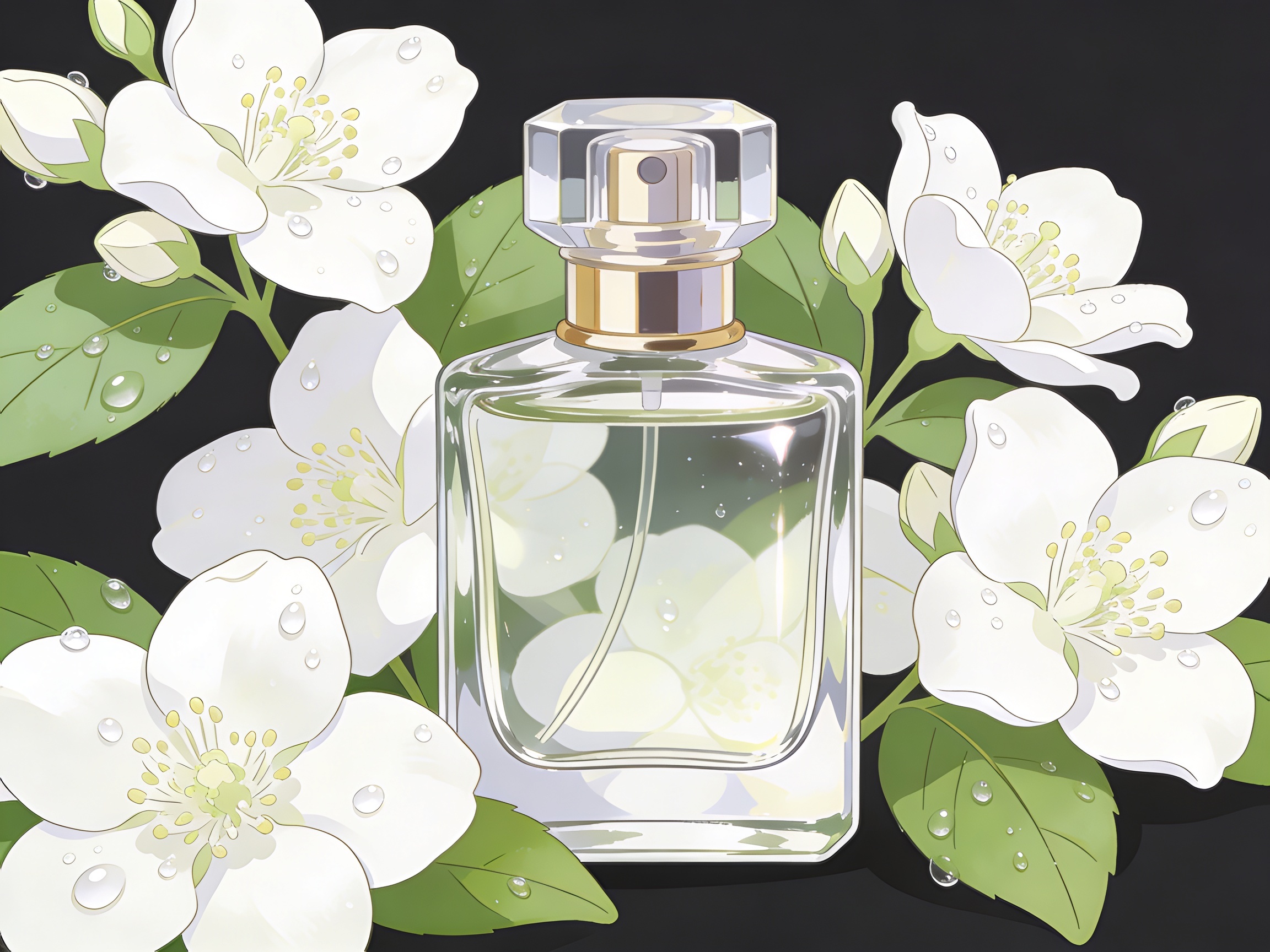 Jasmine Dawn attar oil bottle