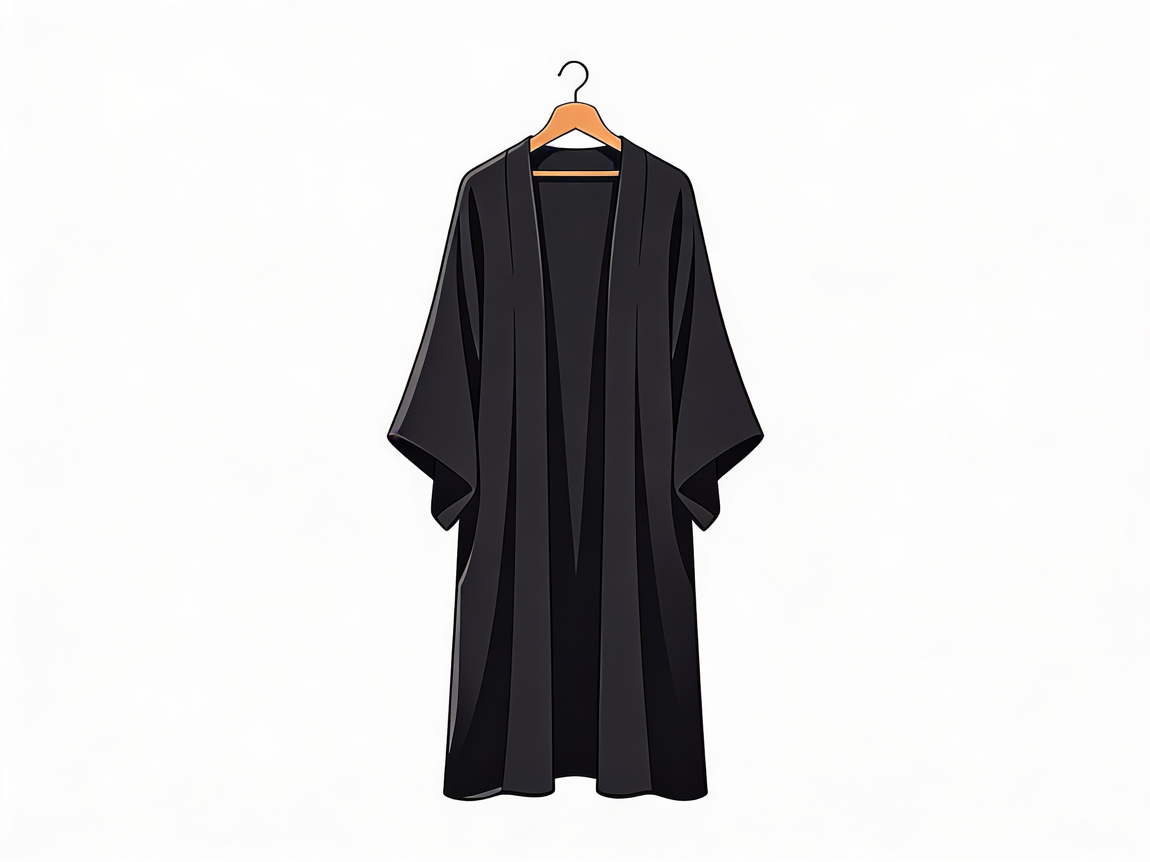 Classic Black Abaya