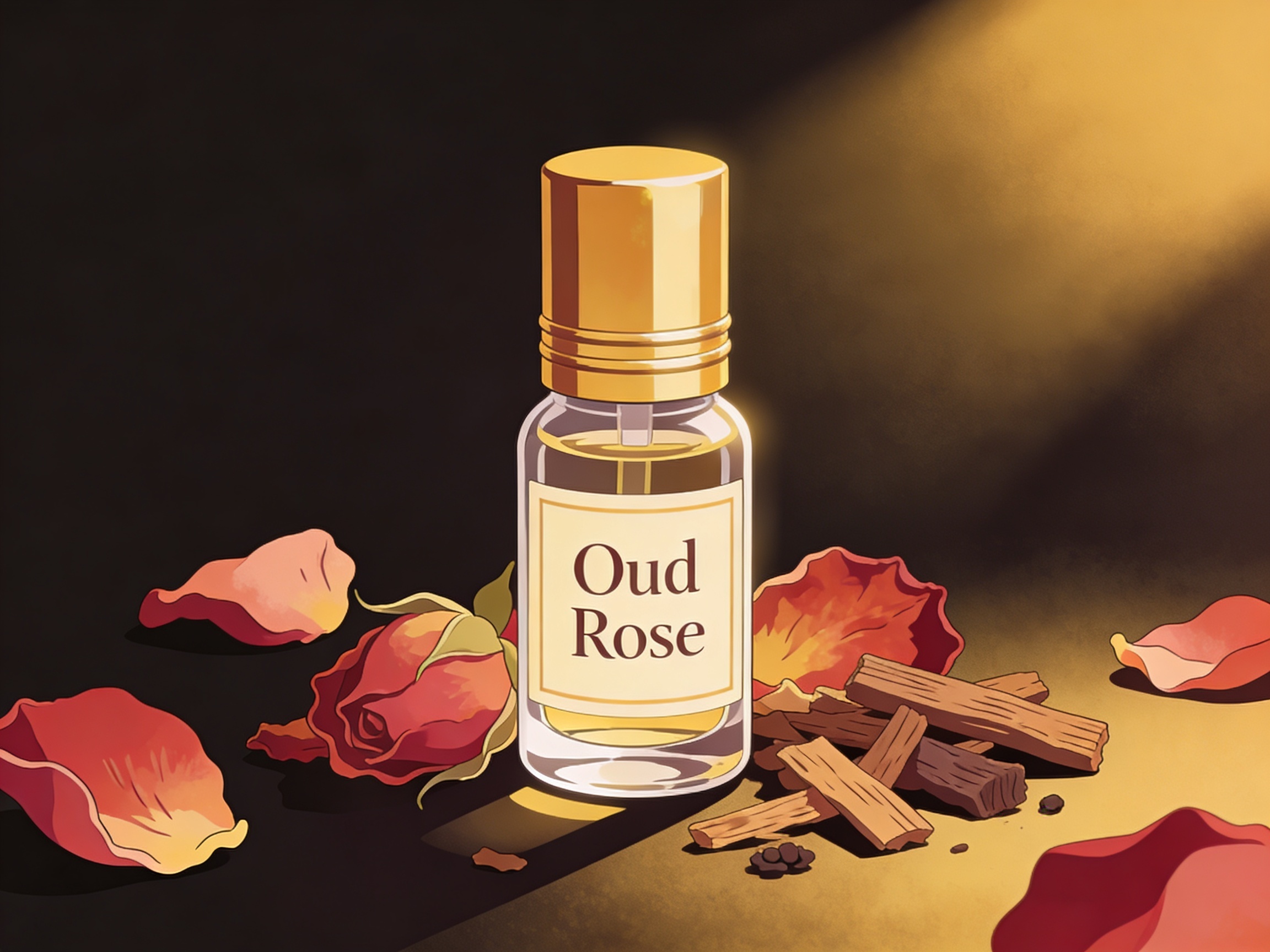 Oud Rose Attar Oil